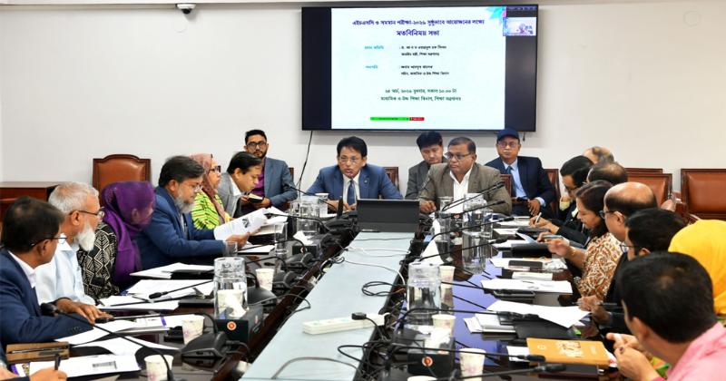 এসএসসি ও এইচএসসি পরীক্ষা ডিসেম্বরের মধ্যে সম্পন্ন করার পরিকল্পনা: শিক্ষামন্ত্রী