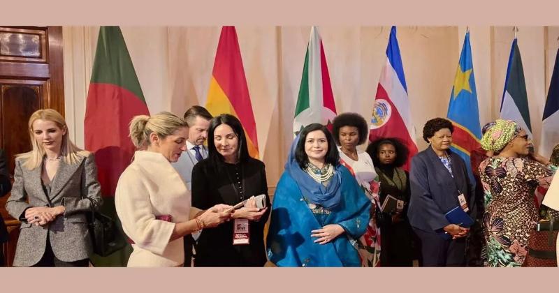 মেলানিয়া ট্রাম্পসহ ফার্স্ট লেডিদের সঙ্গে জুবাইদা রহমানের সাক্ষাৎ