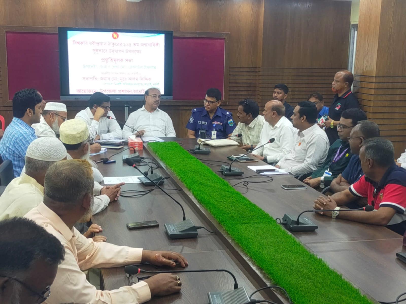 আত্রাইয়ে রবীন্দ্র জয়ন্তী উদযাপন উপলক্ষে প্রস্তুতি সভা