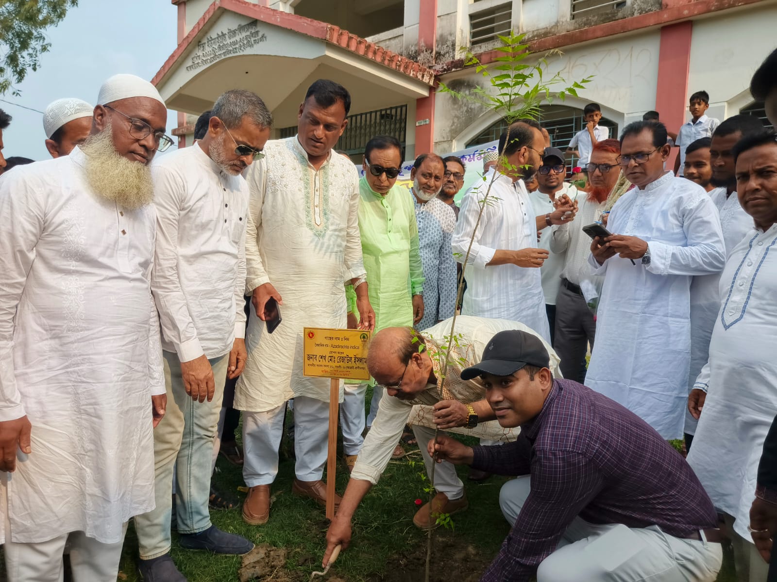 রাণীনগরে সরকারের ২৫ কোটি বৃক্ষরোপণ কর্মসূচির উদ্বোধন করলেন এমপি রেজাউল ইসলাম 